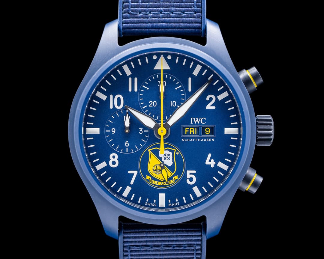 IWC Pilots Watch Chronograph Blue Angels LIMITED
