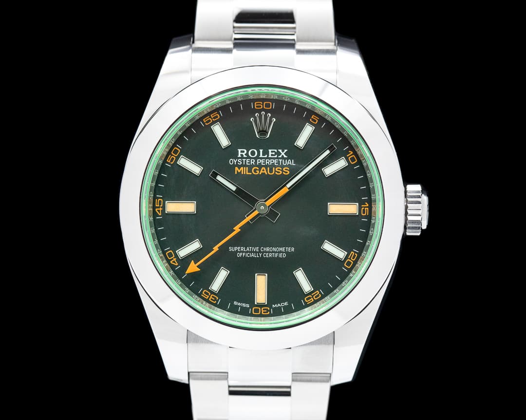 Rolex Milgauss 116400GV Green Crystal Edition 2022 Unworn
