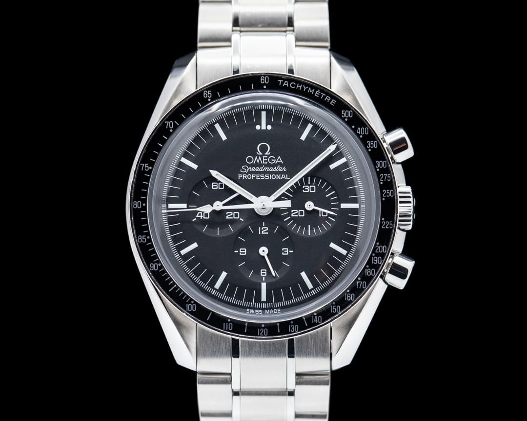 Omega Speedmaster Professional Black Dial SS / SS