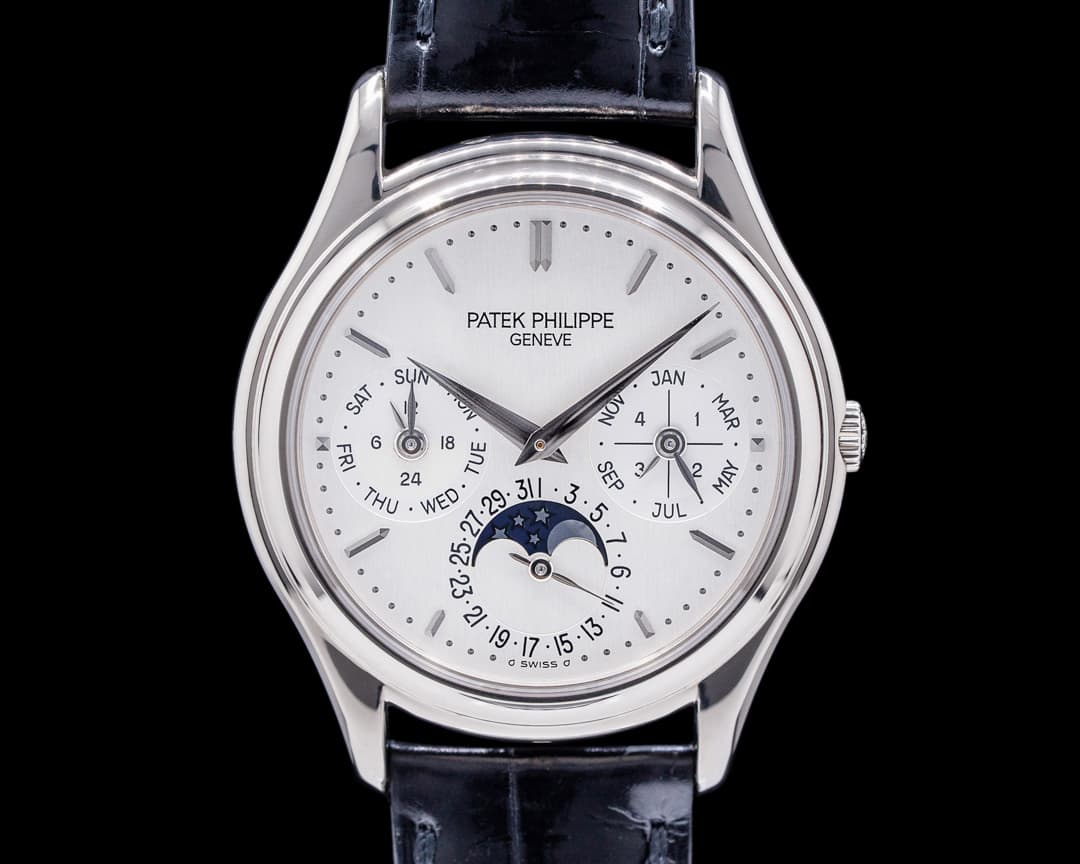 Patek Philippe Perpetual Calendar 18K White Gold 3940G FULL SET