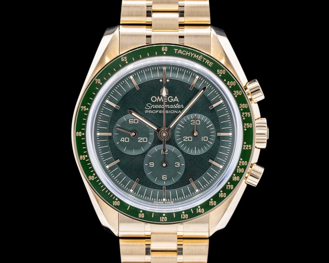 Omega Speedmaster Moonwatch Professional "Moonshine" Green Dial UNWORN