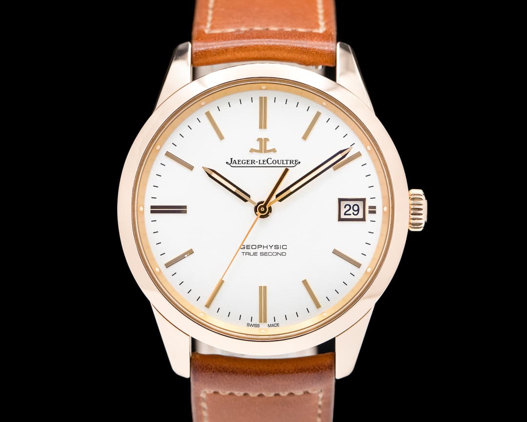 Jaeger LeCoultre Geophysic True Second 18k Rose Gold