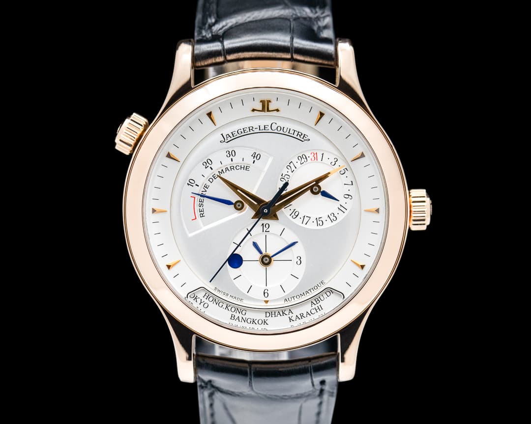 Jaeger LeCoultre Master Geographic 18K Rose Gold 38MM