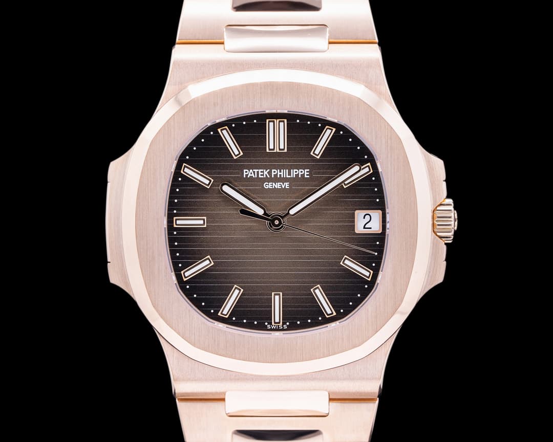 Patek Philippe Jumbo Nautilus 5711/1R 18K Rose Gold Brown Dial 2021