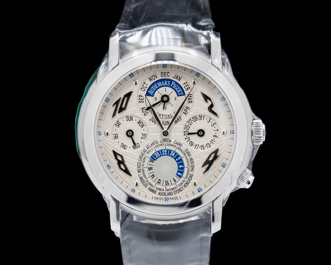 Audemars Piguet Jules Audemars Quantieme Perpetuel Metropolis Platinum 