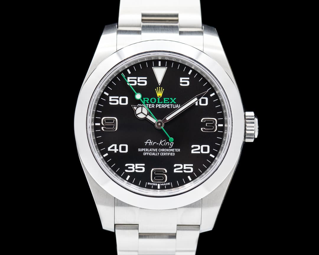Rolex Air King 116900 Black Dial SS UNWORN