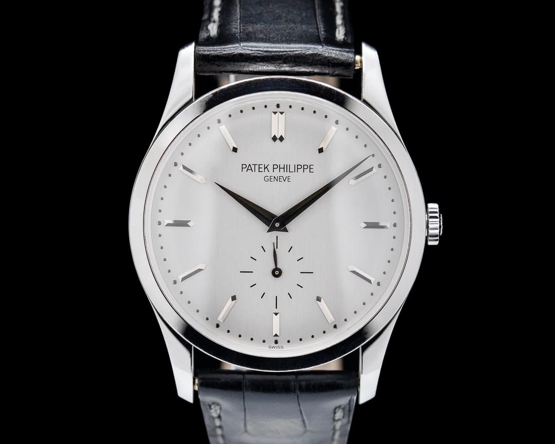 Patek Philippe Calatrava 18K White Gold Manual Wind