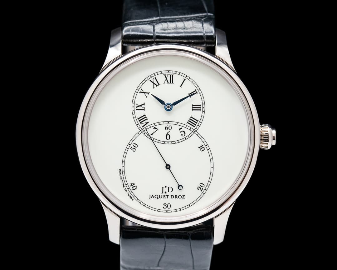 Jaquet Droz Grande Seconde 18K White Gold Ivory Dial 43mm