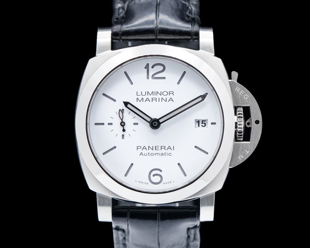 Panerai Luminor Marina Quaranta Stainless Steel 40mm White Dial