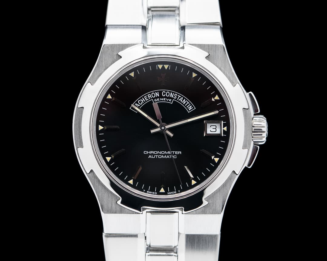 Vacheron Constantin Overseas 42042 Automatic Black Dial SS SERVICED