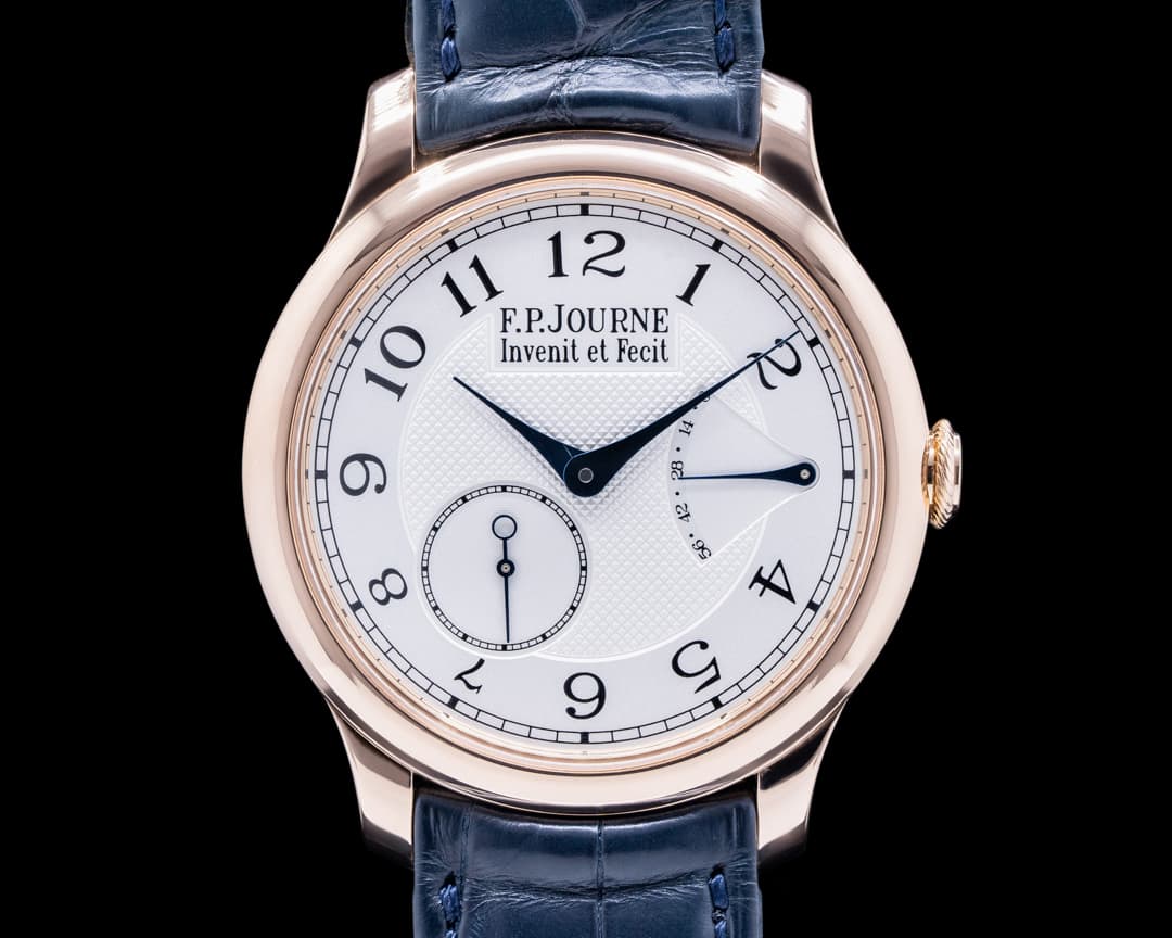 F. P. Journe Chronometre Souverain Red Gold / Silver Dial 40MM 