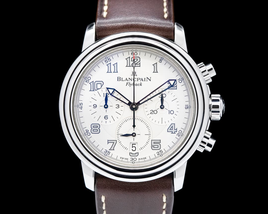Blancpain Flyback Chronograph Silver Dial SS