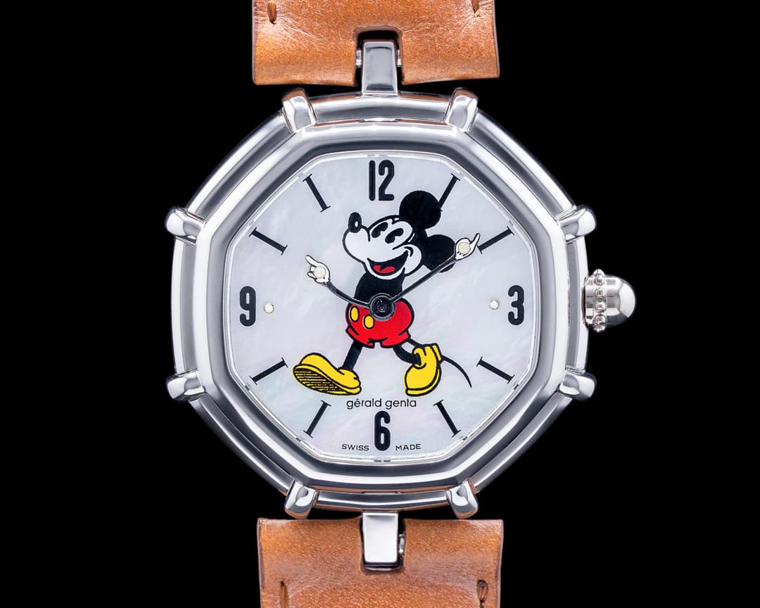 Gerald Genta Mickey Mouse G3487 Automatic MOP Dial 36MM