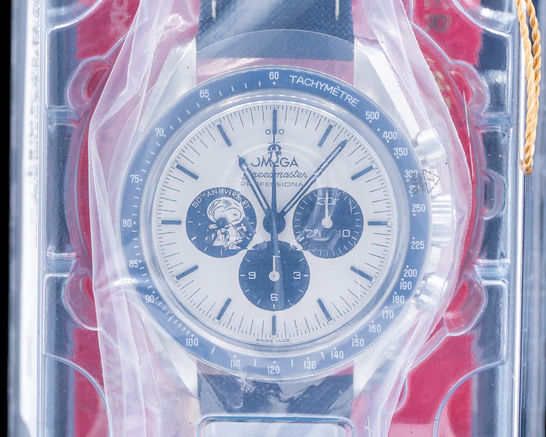 Omega Speedmaster Silver Snoopy Award 50th Anniversary UNWORN