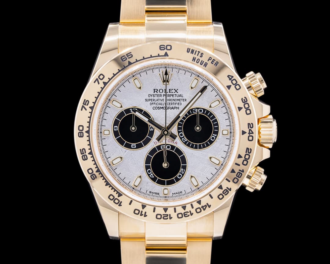 Rolex Daytona 116508 Meteorite  18k Yellow Gold 2021