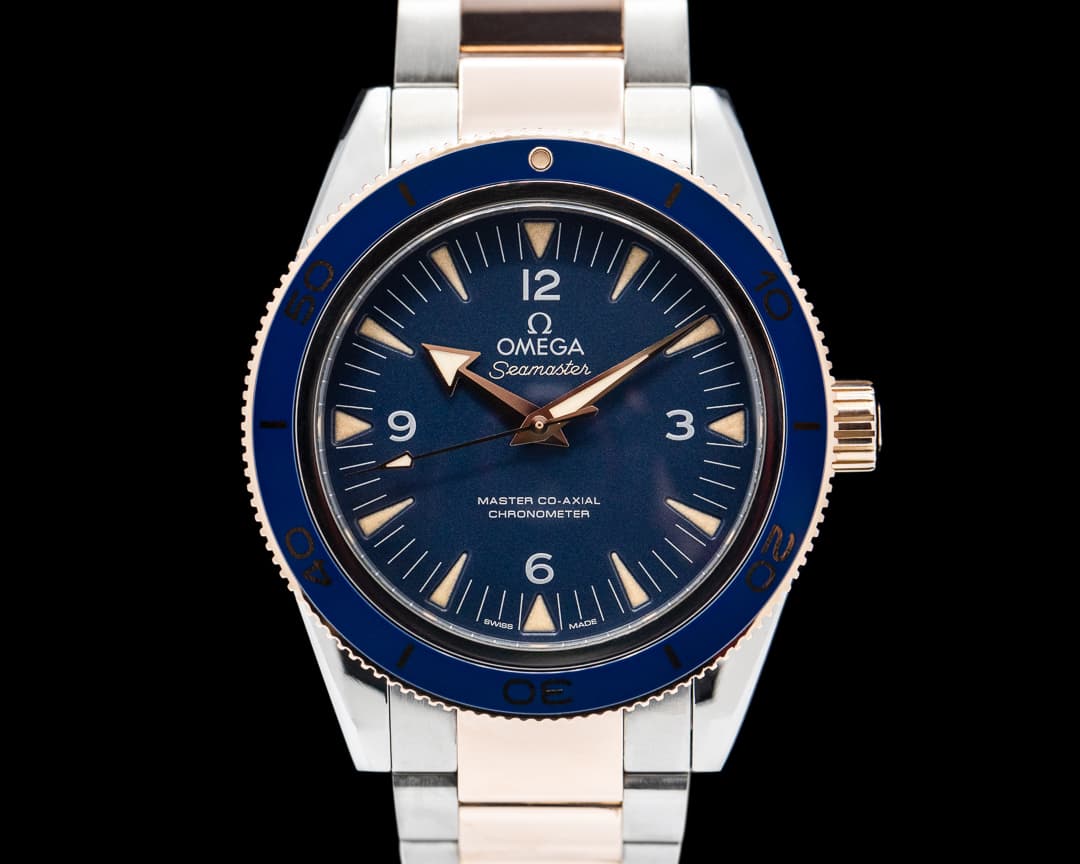 Omega Omega SeaMaster 300M Titanium / 18k Rose Gold