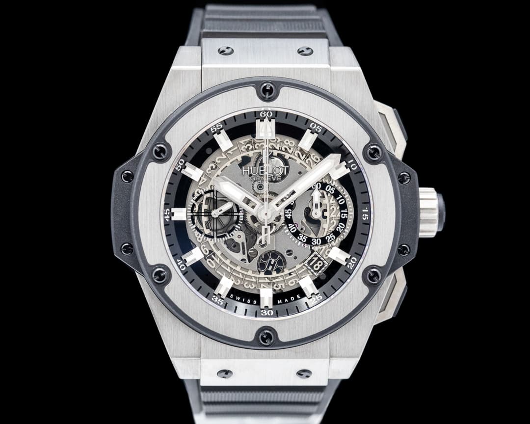 Hublot King Power Unico Chronograph Titanium / Rubber