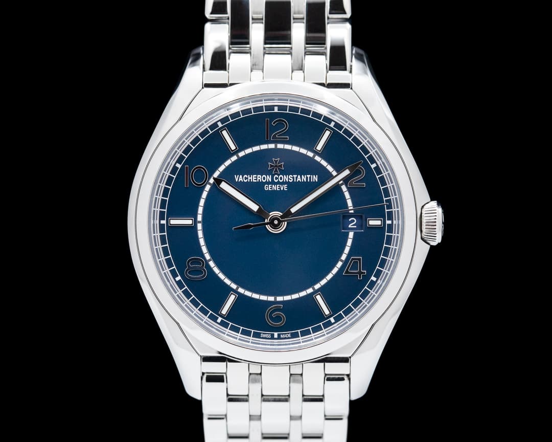 Vacheron Constantin Fiftysix Self Winding SS Blue Dial SS Bracelet 