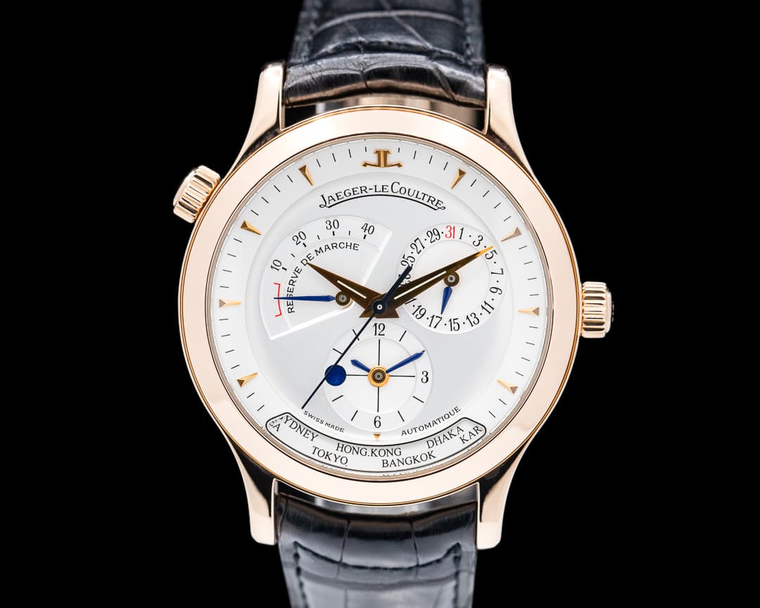 Jaeger LeCoultre Master Geographic 18K Rose Gold 38MM