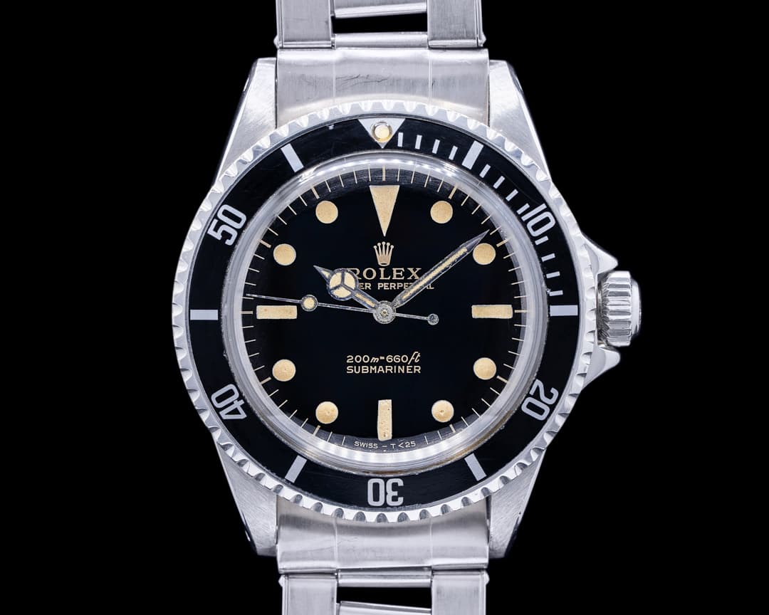 Rolex Gilt 5513 Submariner Meters First AMAZING DIAL Circa 1964