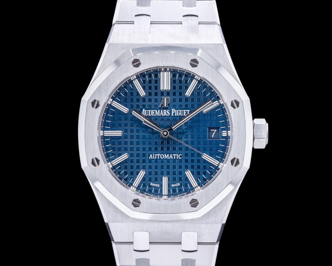 Audemars Piguet Royal Oak 15450ST Blue Dial SS 