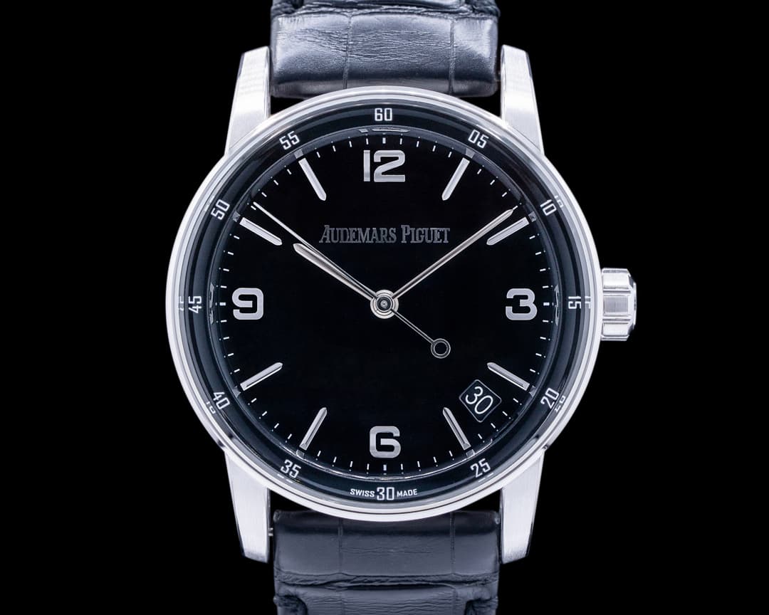 Audemars Piguet Code 11:59 Automatic 18k White Gold / Black Dial