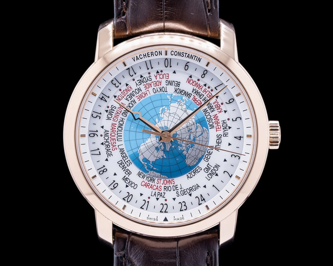 Vacheron Constantin Patrimony Traditionnelle World Time Rose Gold