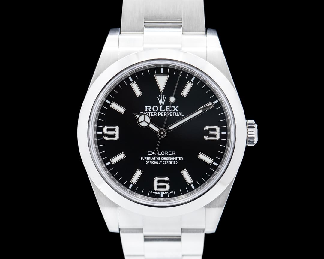 Rolex Explorer I 39MM Mark 2 dial
