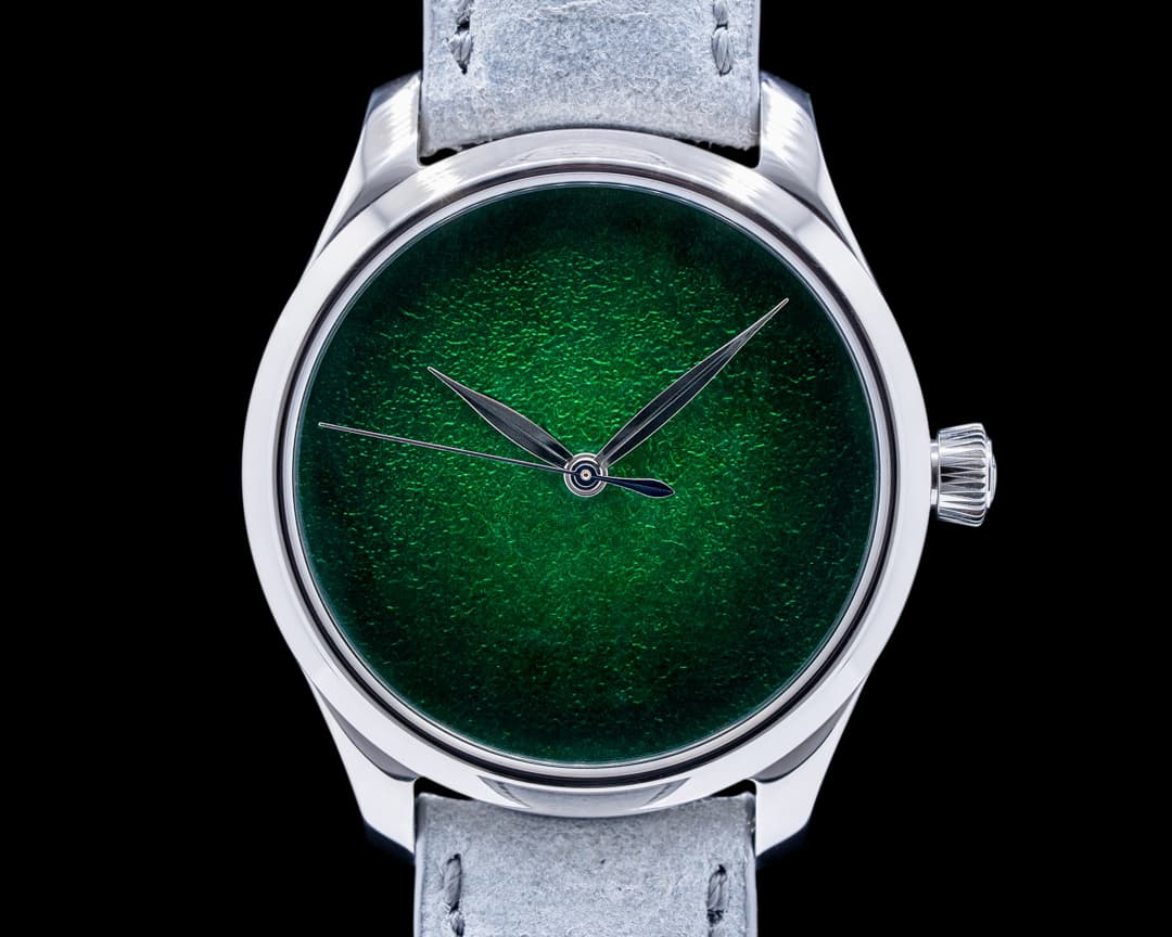 H. Moser and Cie. Endeavour Centre Seconds Concept "Lime" Green Dial 