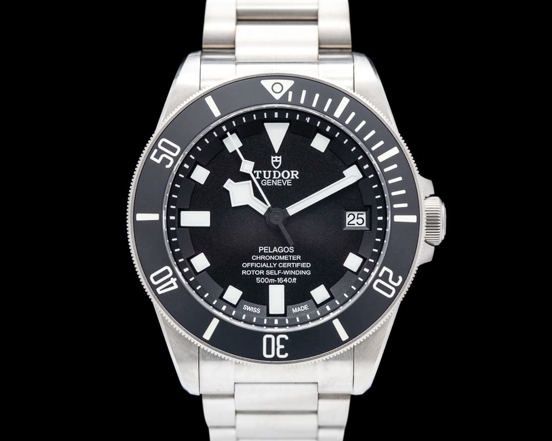 Tudor Pelagos Black Dial Titanium / Bracelet