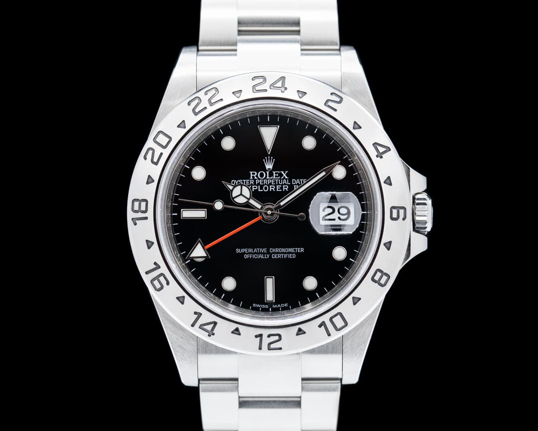 Rolex Explorer II SS Black Dial 16570 3186