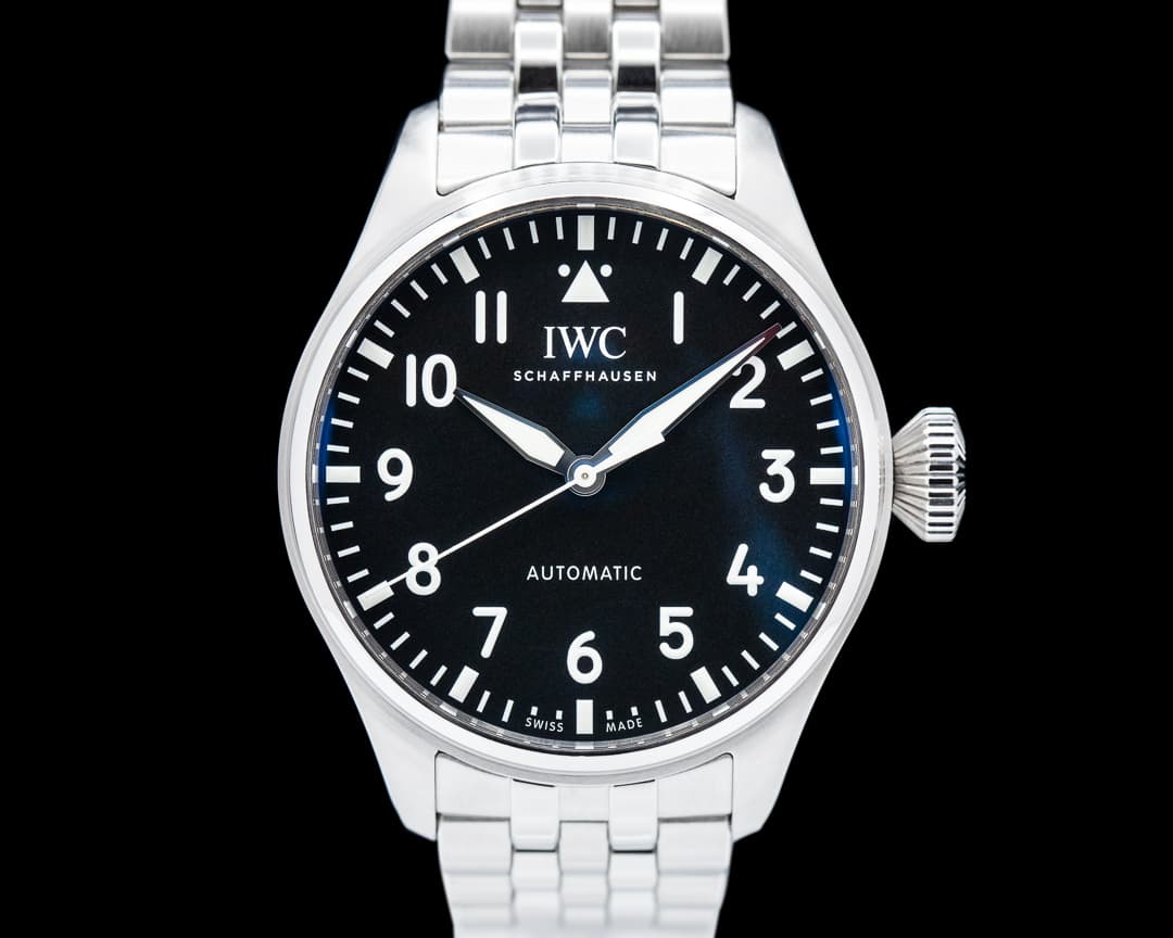 IWC Big Pilots Watch IW329301 43mm Black Dial Bracelet
