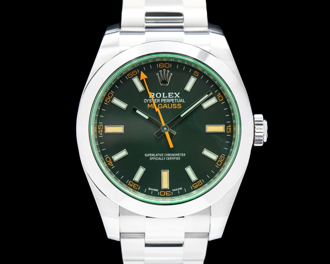Rolex Milgauss 116400GV Green Crystal Edition 2023