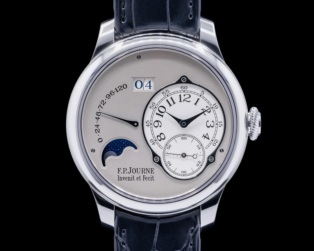 F. P. Journe Octa Lune Automatic Platinum / Grey Dial 42MM 