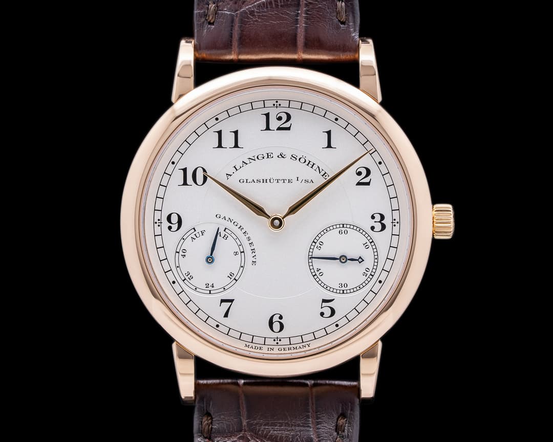 A. Lange and Sohne 1815 Up & Down 221.032 18K Rose Gold