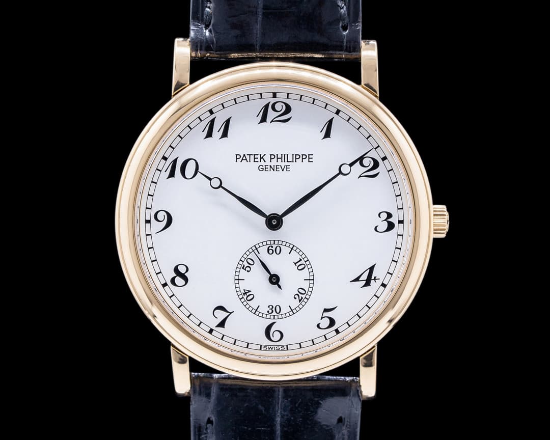 Patek Philippe Calatrava Manual Wind 18K Yellow Gold