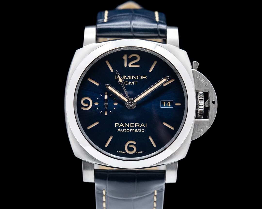 Panerai Luminor GMT SS / Blue Dial 44MM
