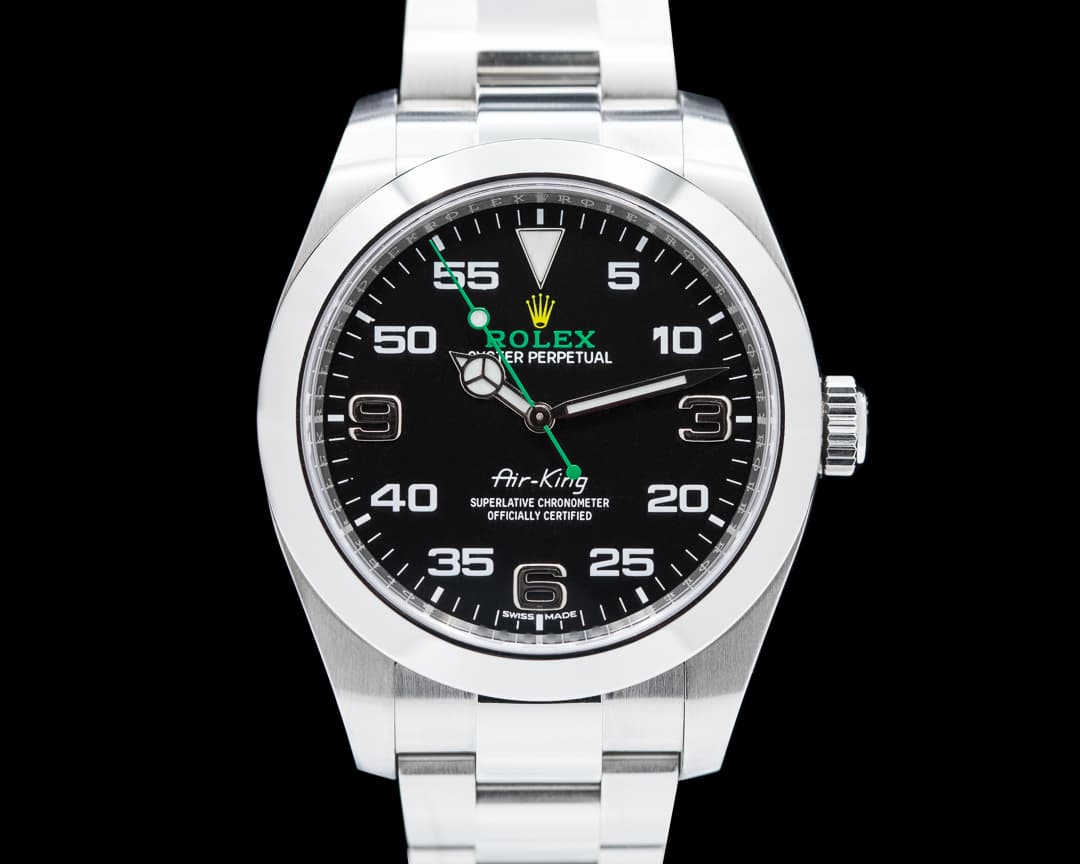 Rolex Air King 116900 Black Dial SS
