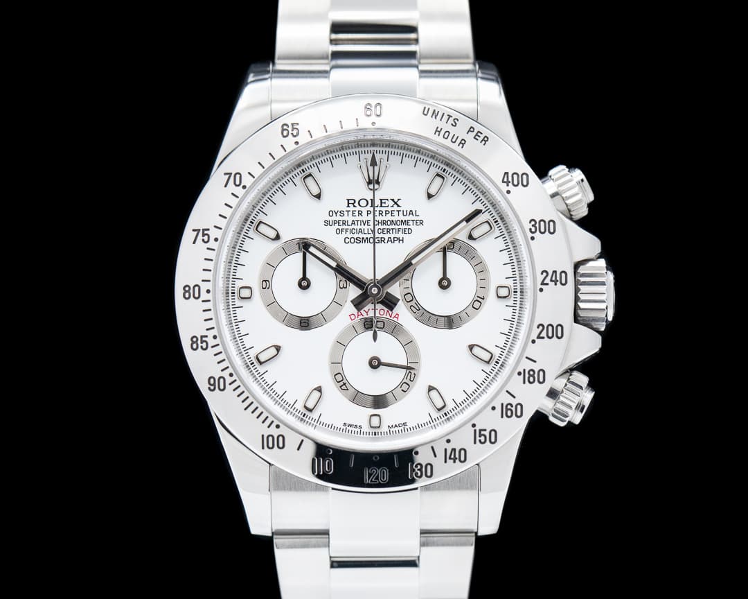 Rolex Daytona 116520 White Dial SS