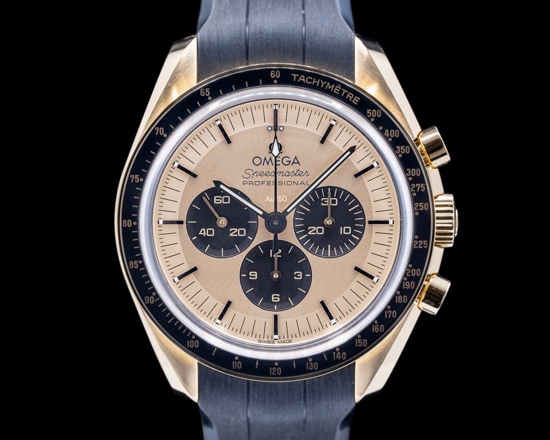 Omega Speedmaster Moonwatch Professional Moonshine Gold