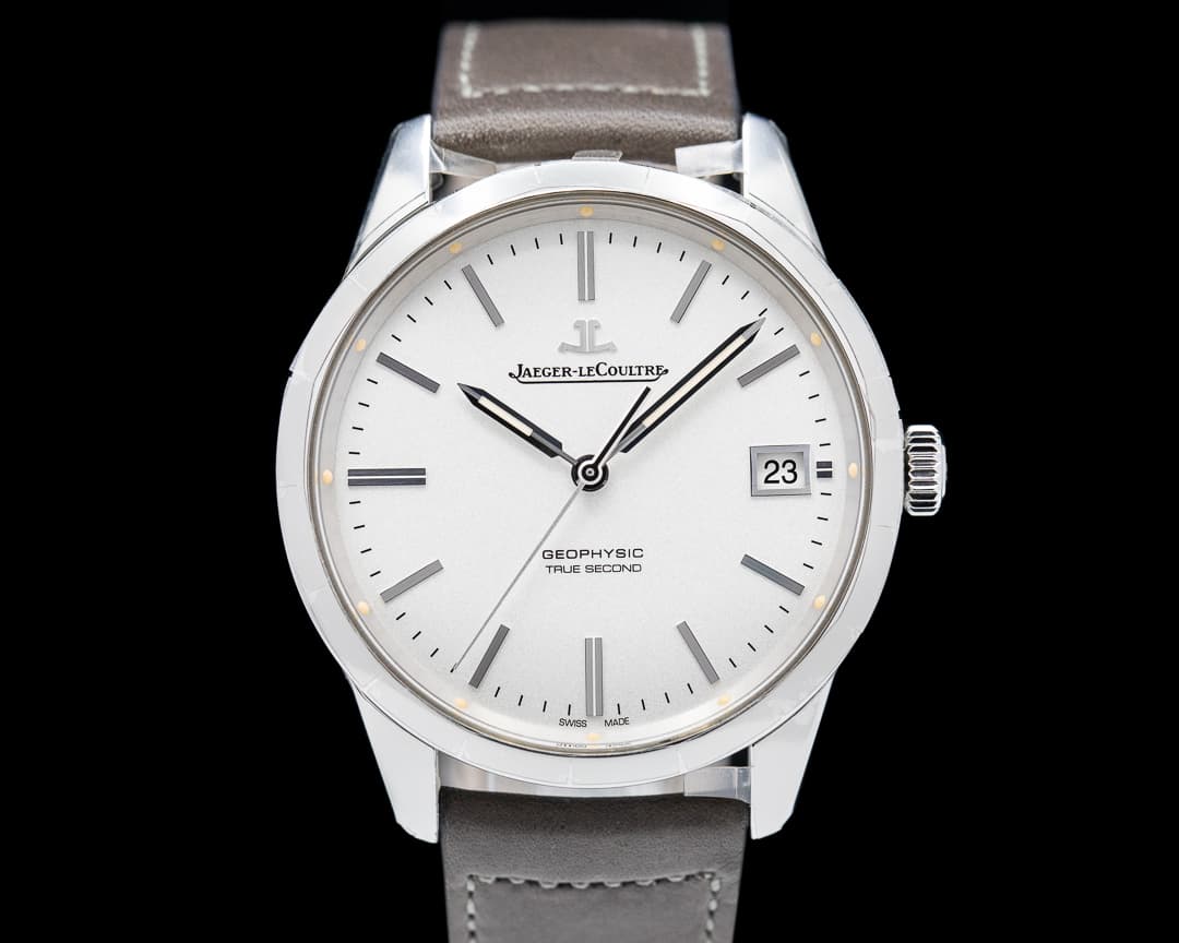 Jaeger LeCoultre Geophysic True Second SS FULL SET STICKERED