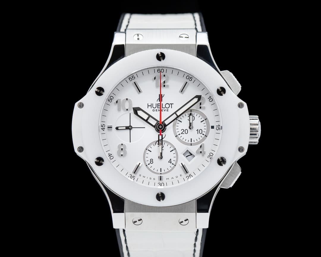 Hublot Big Bang Aspen White Ceramic Chronograph
