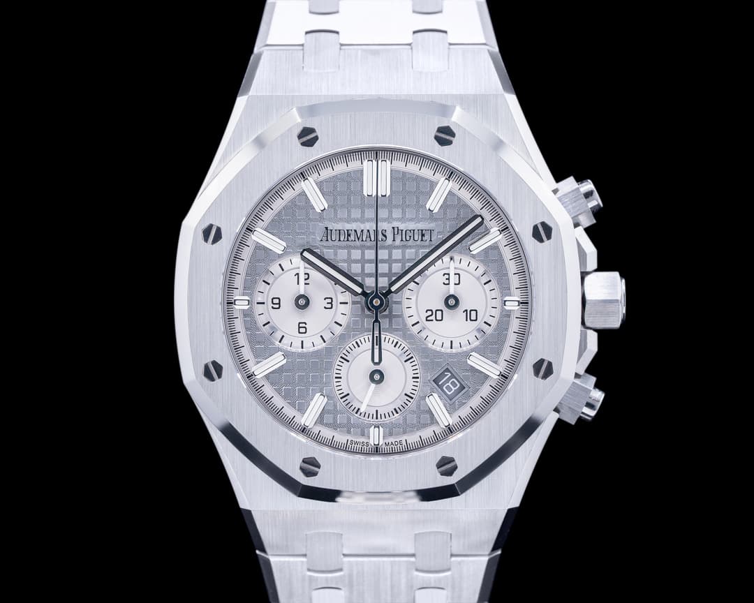 Audemars Piguet Royal Oak 26715OR Chronograph Grey Dial SS 38MM 