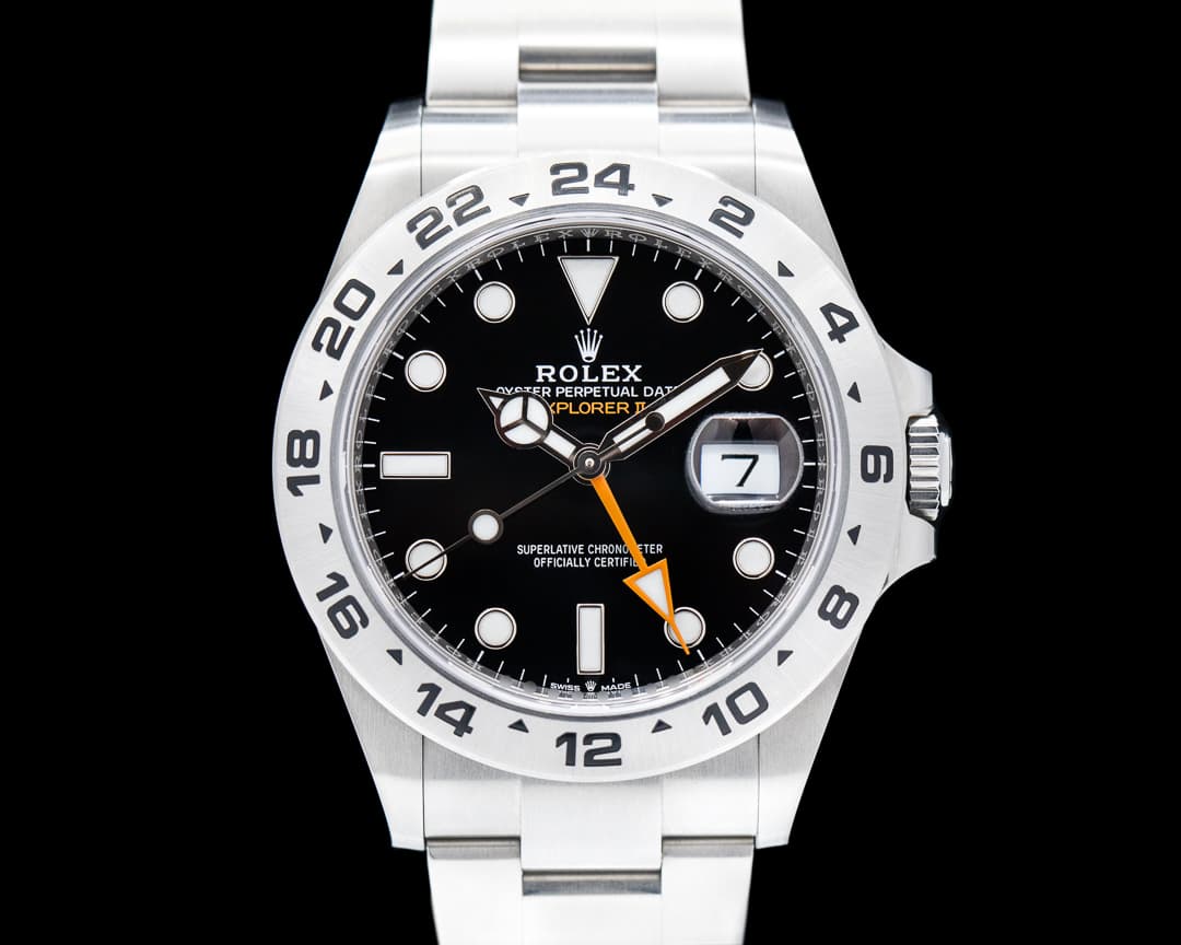 Rolex Explorer II 226570 Black Dial SS 