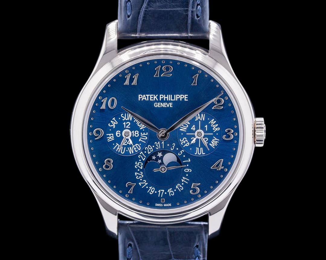 Patek Philippe Perpetual Calendar 5327G 18K White Gold / Blue Dial  