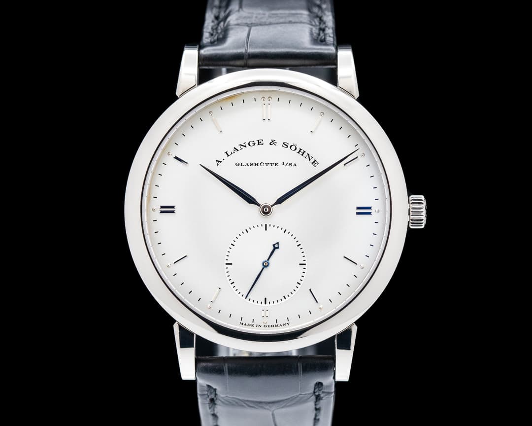 A. Lange and Sohne Grand Saxonia 307.026 Automatik 18K White Gold