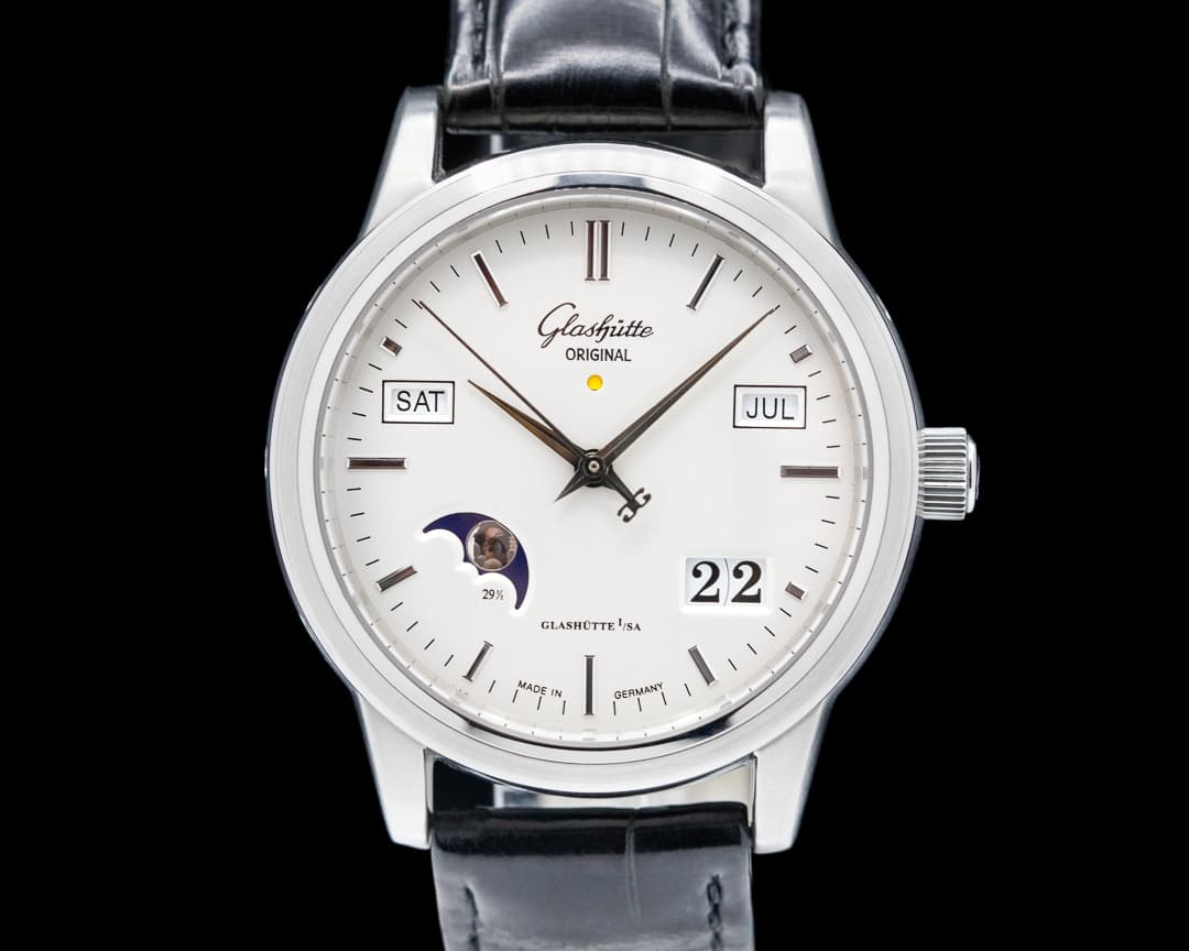 Glashutte Original Senator Perpetual Calendar SS White Dial