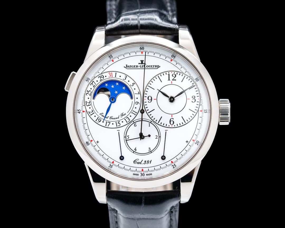 Jaeger LeCoultre Duometre a Quantieme Lunaire Grand Feu Enamel LIMITED