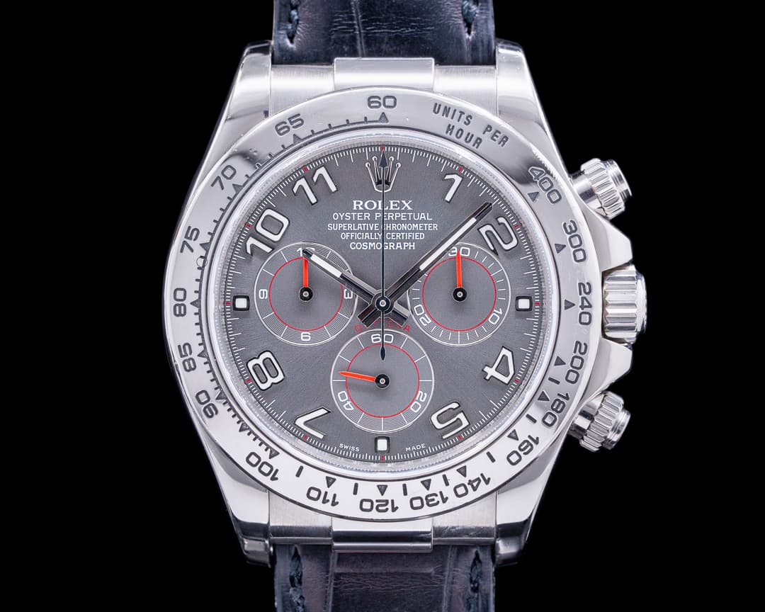 Rolex Daytona 116519 18K White Gold / Grey Dial 