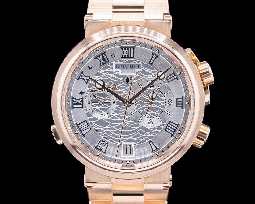 Breguet Marine Alarme Musicale 40mm 18K Rose Gold ADDED BRACELET 